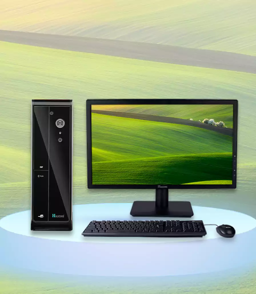 Desktop i5 10th Generation | H410 Motherboard | 16 GB RAM | Storage 1 TB HDD | 21.5 Inch Big Display | Wired Keyboard and Mouse | Desktop Set